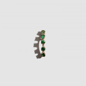 Lorenstewart Emerald Cinq Stud