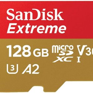 Drone Nerds SanDisk Extreme microSDXC Card 128GB UHS-1 C10 U3 V30 4K A2