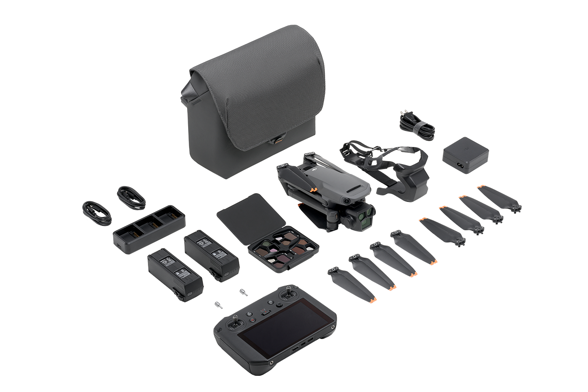 Drone Nerds DJI Mavic 3 Pro Drone Fly More Combo with DJI RC Pro (Open Box)