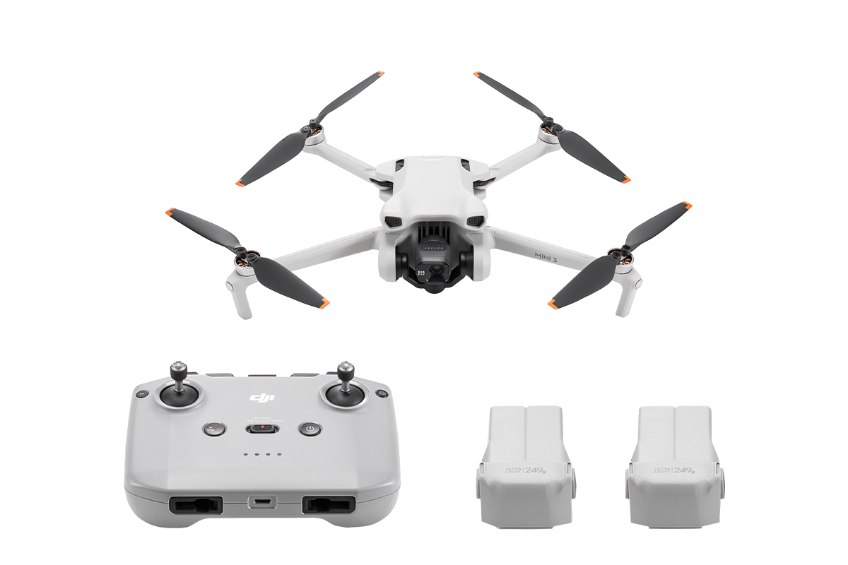 Drone Nerds DJI Mini 3 Drone Fly More Combo (Open Box)
