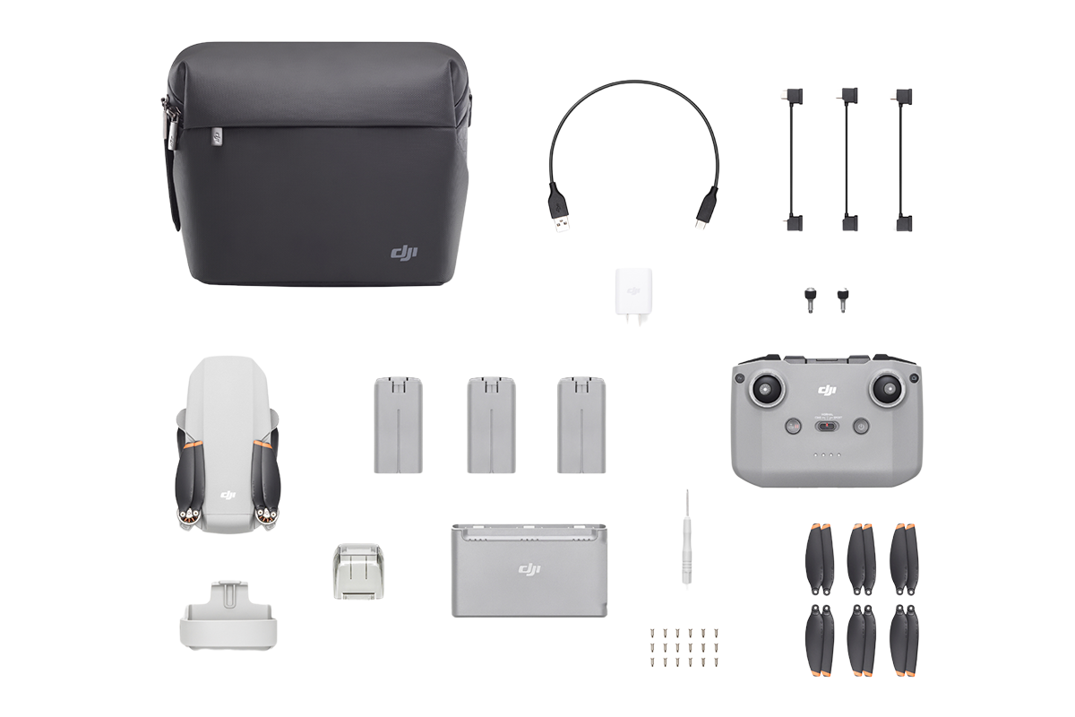 Drone Nerds DJI Mini 2 Drone Fly More Combo (Open Box)