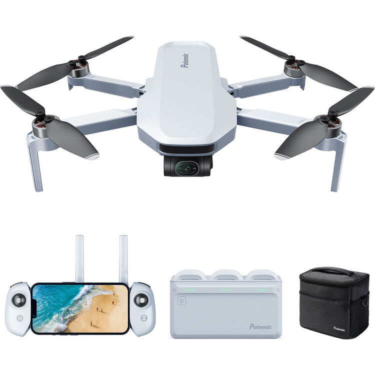 Drone Nerds Potensic ATOM Drone Fly More Combo (Open Box)