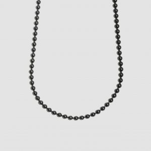Lorenstewart Oxidized Ball & Chain Necklace - Archival Collection