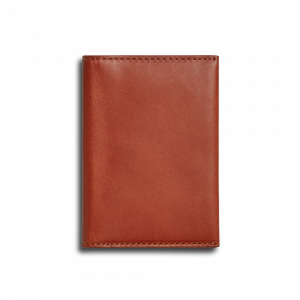 Shinola Folded Card Holder - Rust