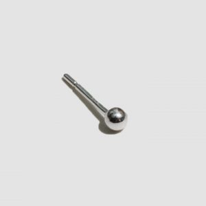 Lorenstewart Sterling Silver Mini Sphere Stud