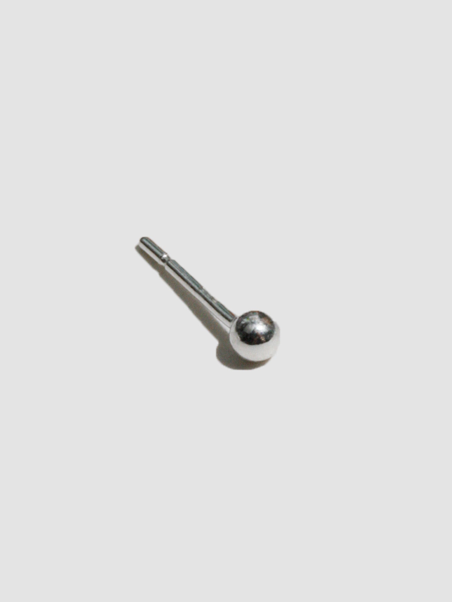 Lorenstewart Sterling Silver Mini Sphere Stud