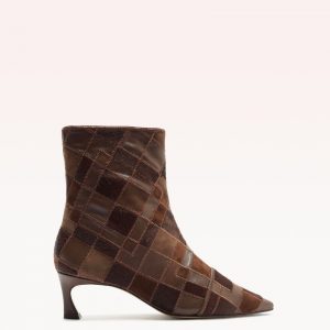 Alexandre Birman Annelise Bootie 50 Brown