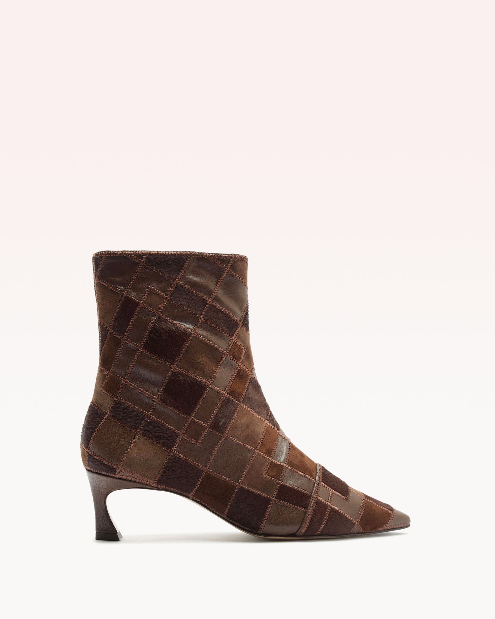 Alexandre Birman Annelise Bootie 50 Brown