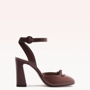 Alexandre Birman Slim Clarita Peep 90 Deep Blush