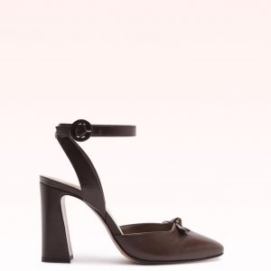 Alexandre Birman Slim Clarita Peep 90 Brown