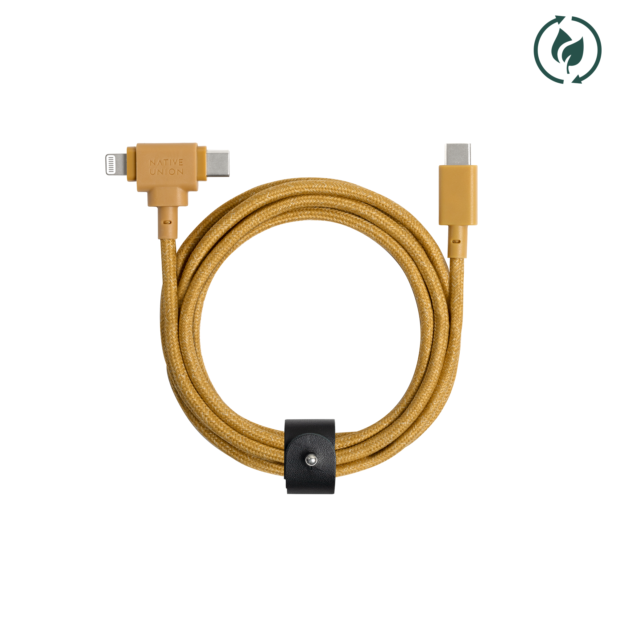 Native Union Belt Cable Duo (USB-C to USB-C & Lightning)