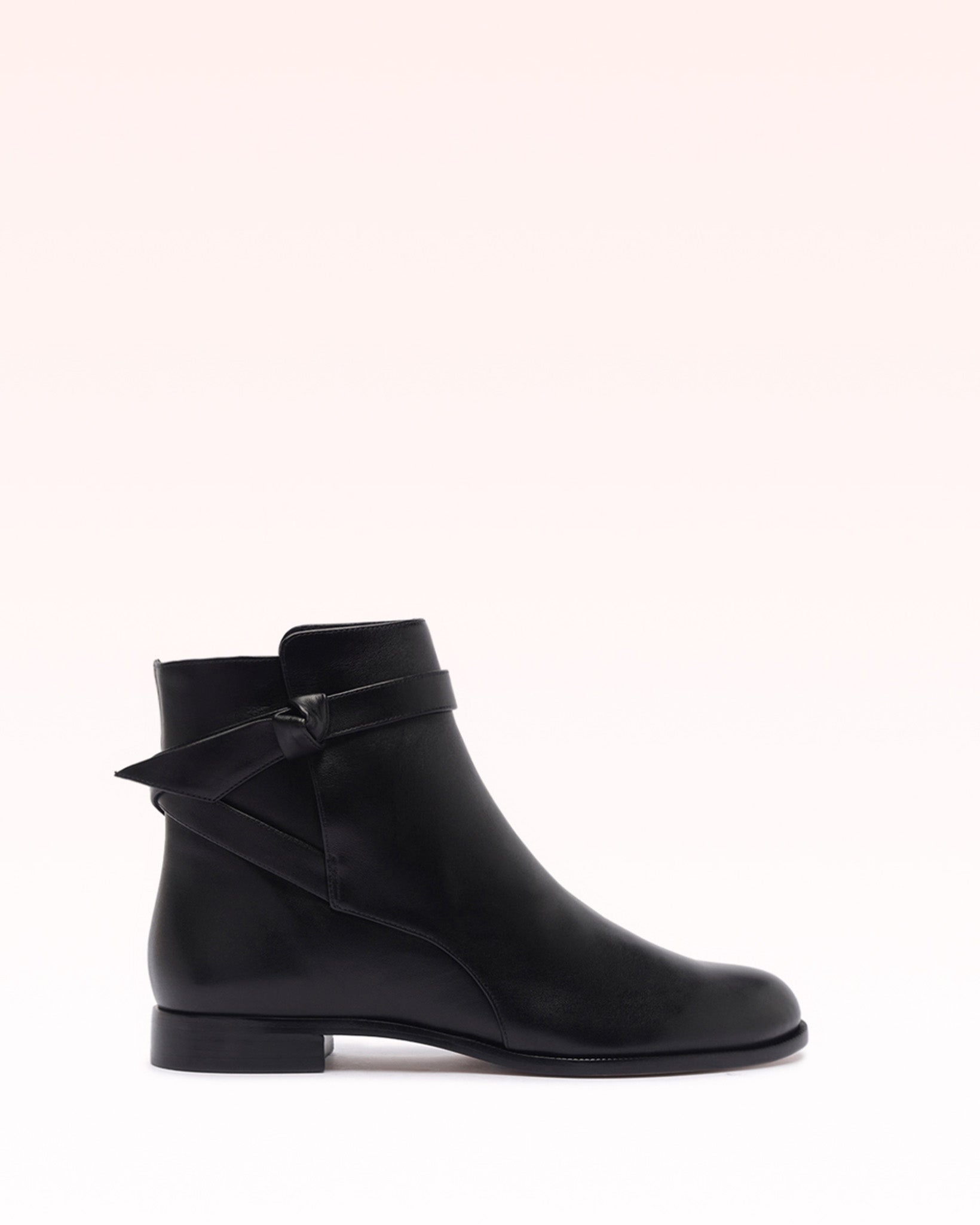Alexandre Birman Asymmetric Clarita Bootie 15 Black