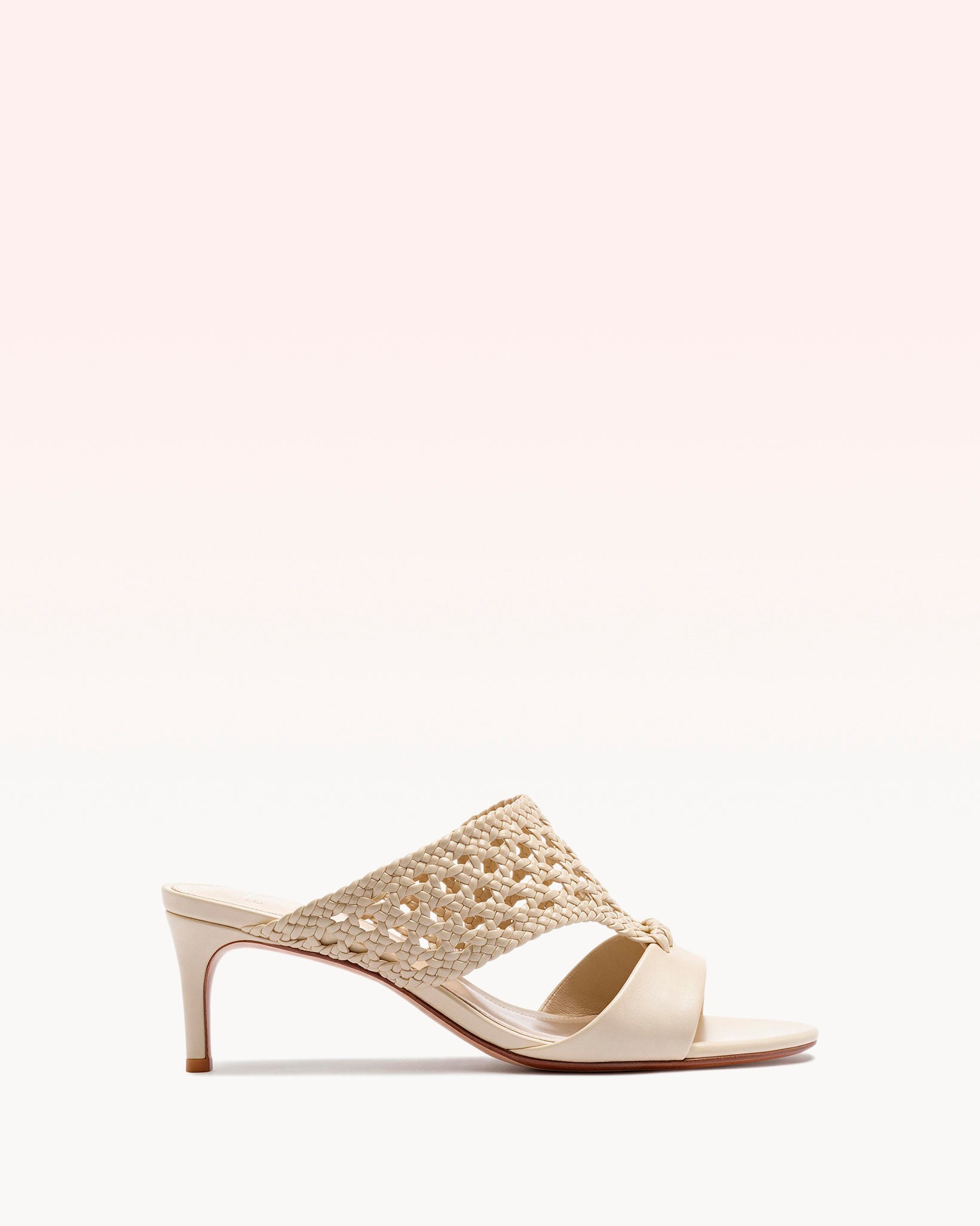 Alexandre Birman Lia Mule 60 Eggshell
