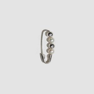Lorenstewart Friendship Bead & Pearl Safety Pin