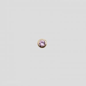 Lorenstewart Sapphire Bezel Stud