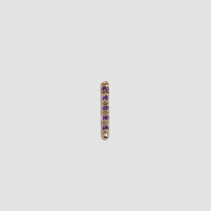 Lorenstewart Amethyst Rod Stud