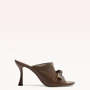 Alexandre Birman Clarita Retro Mule Brown