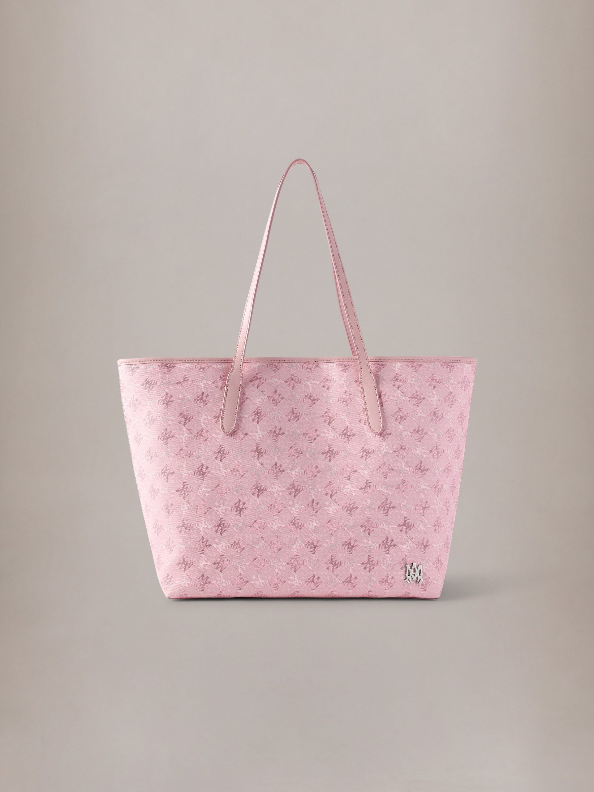 Amiri WOMEN - WOMEN'S MA QUAD CANVAS TOTE BAG - Pink