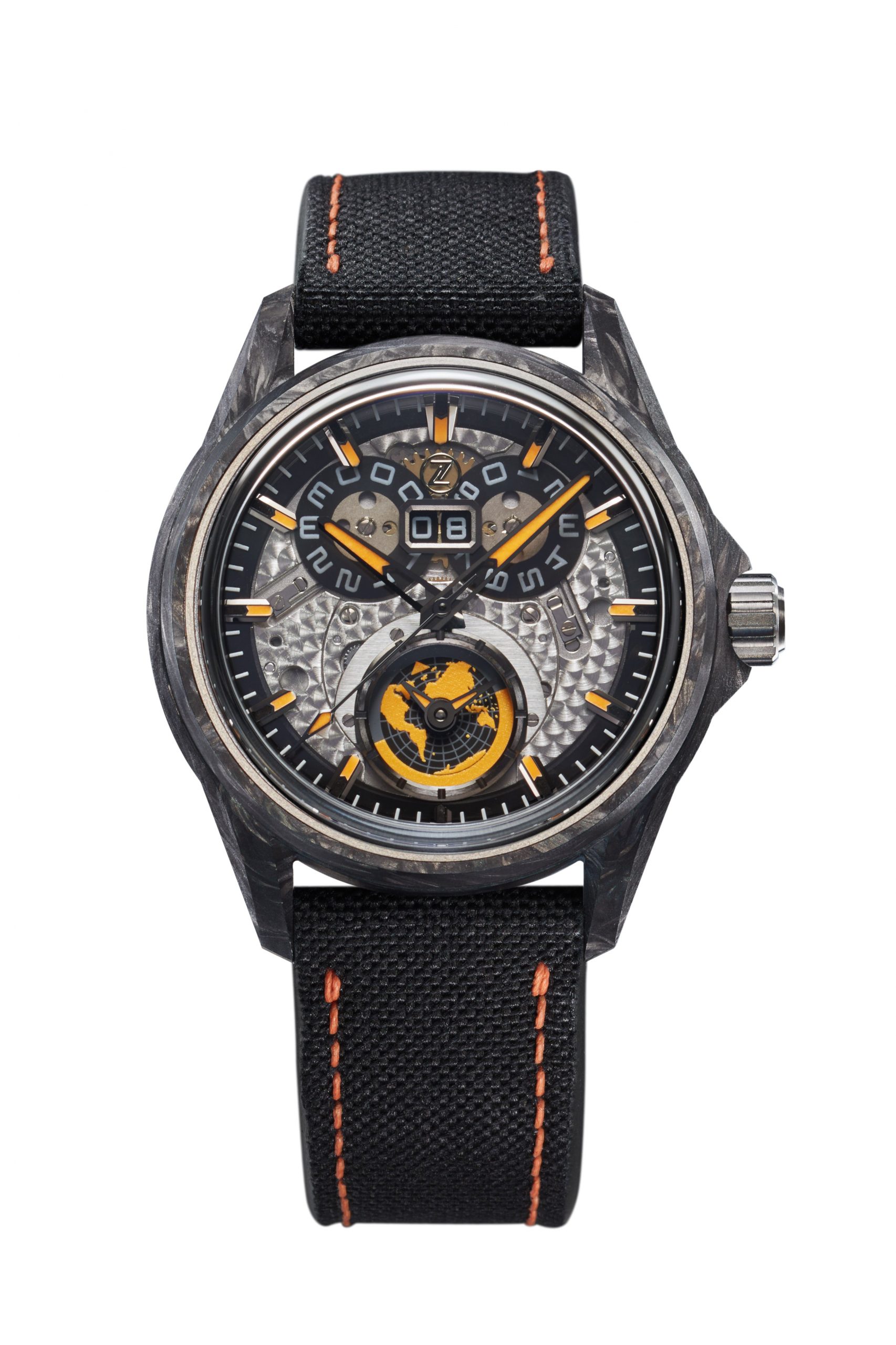 Zelos Spearfish Dual Time Carbon 'Supernova'