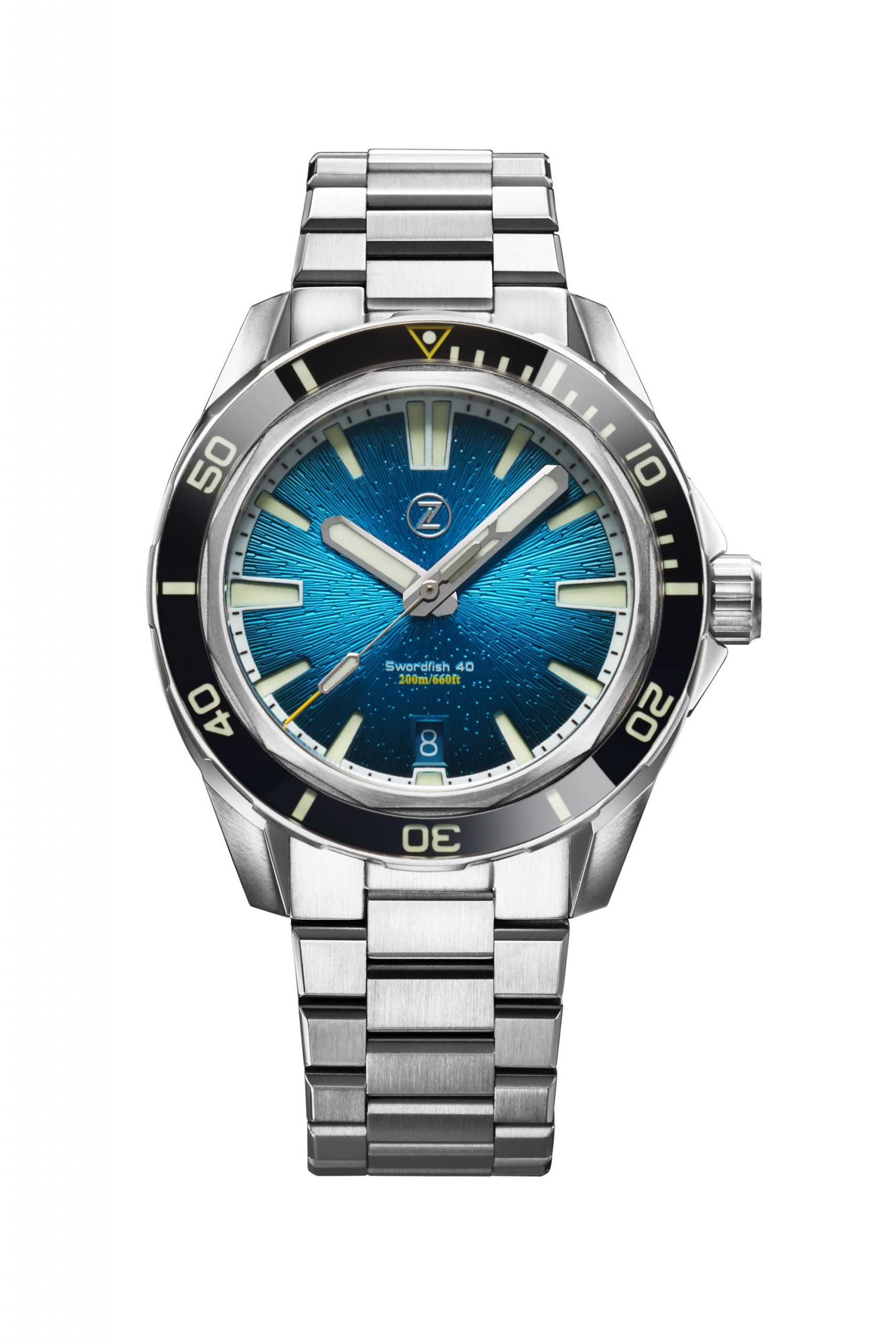 Zelos Swordfish 40mm SS 'Teal'