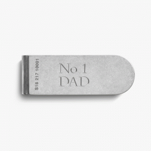 Shinola Engravable Money Clip - Sterling Silver