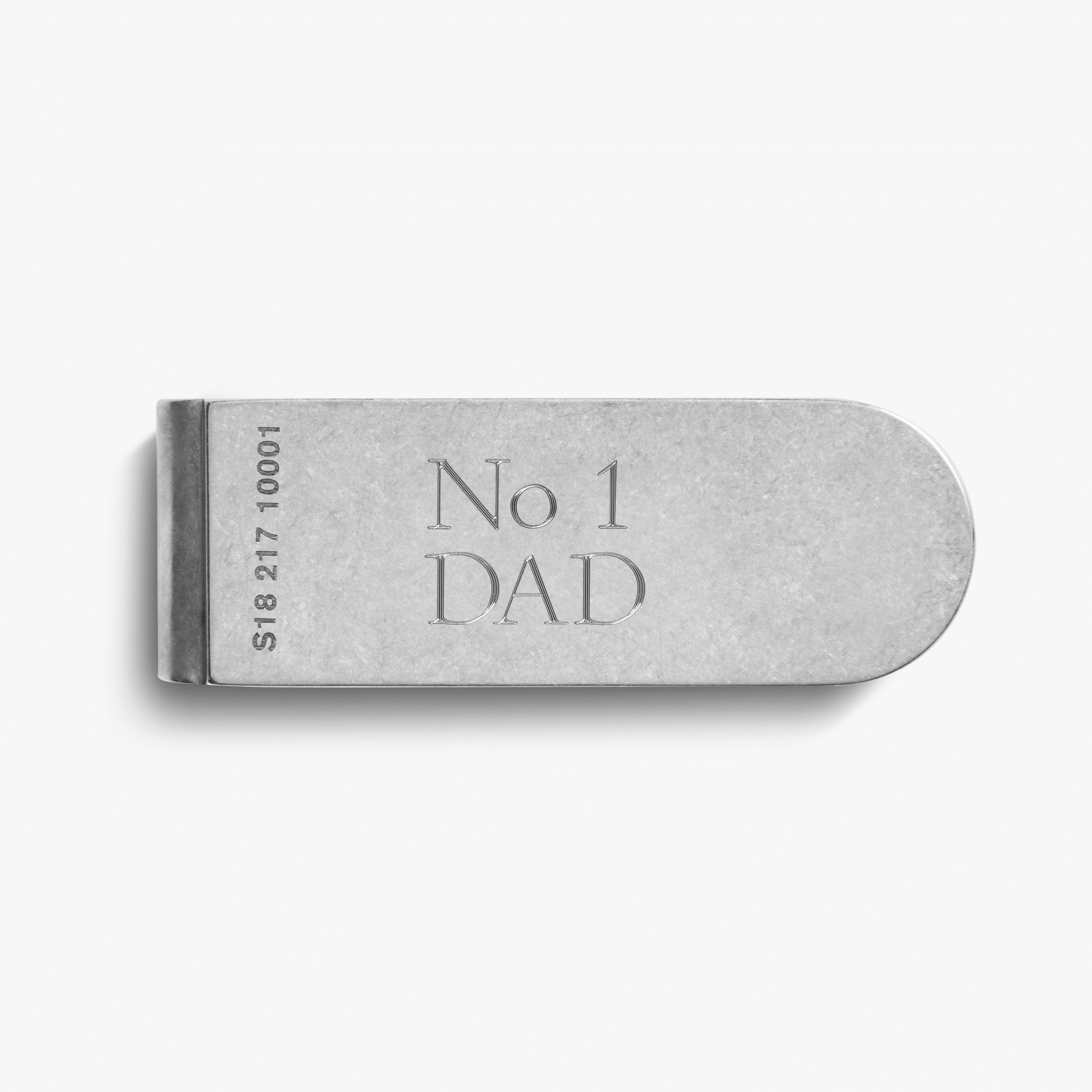Shinola Engravable Money Clip - Sterling Silver