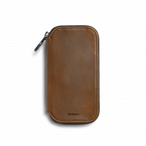 Shinola Travel Watch Case - Medium Brown