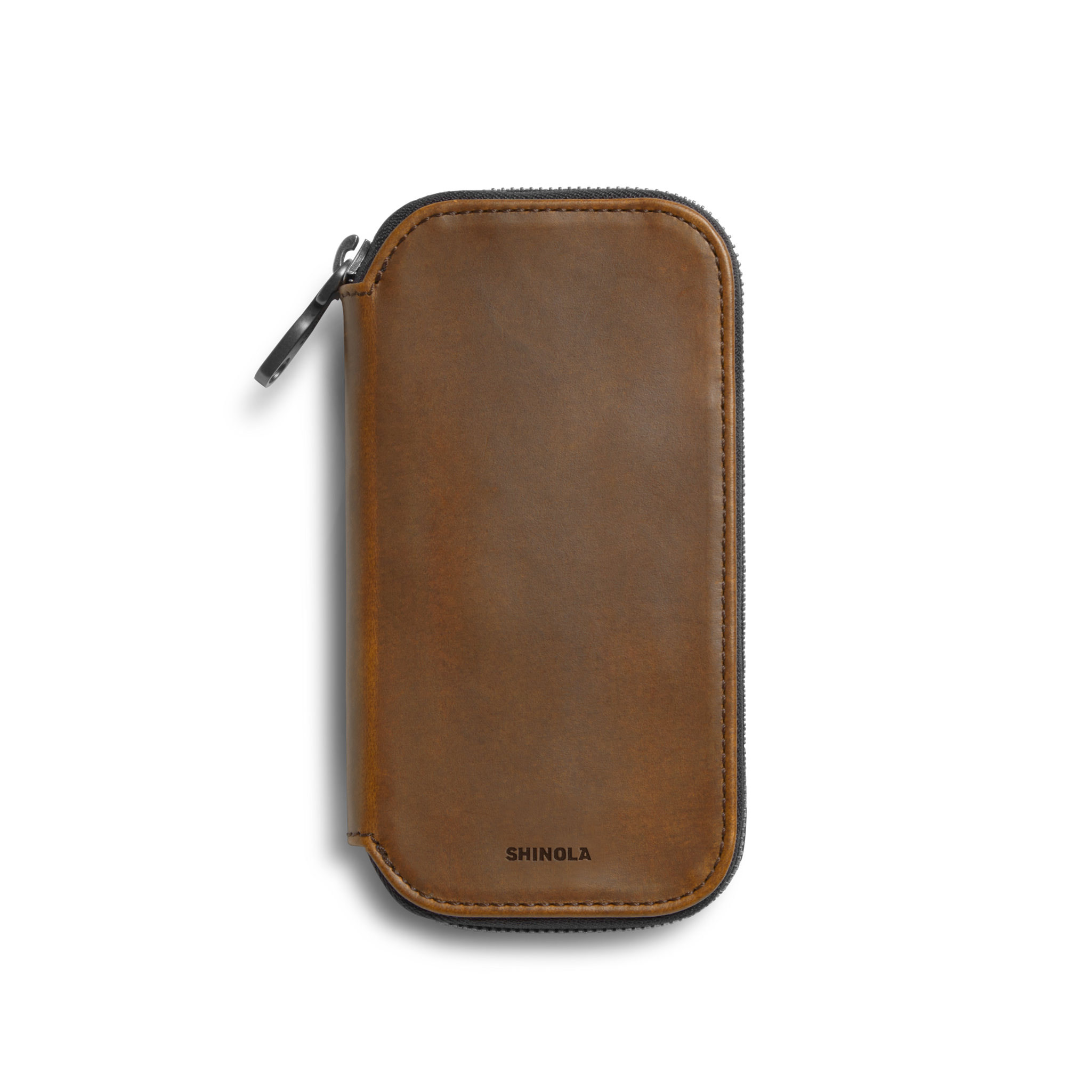 Shinola Travel Watch Case - Medium Brown