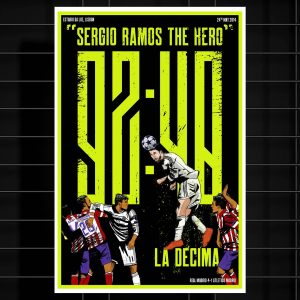 Shop Football La Decima - Poster
