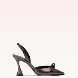 Alexandre Birman Clarita Bell Slingback 85 Grafite