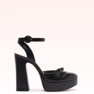 Alexandre Birman Slim Clarita Peep 120 Black