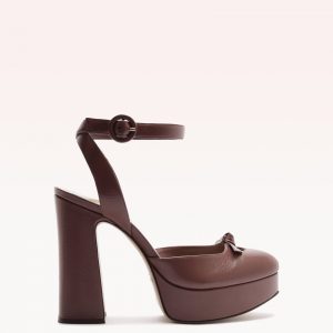 Alexandre Birman Slim Clarita Peep 120 Deep Blush