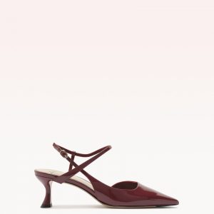 Alexandre Birman Tita Wrap 60 Burgundy