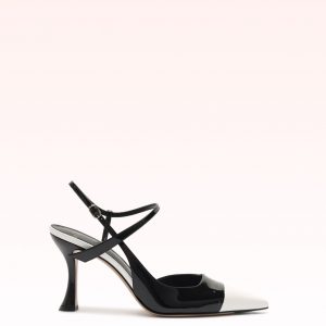 Alexandre Birman Tita Wrap Cap Toe 85 Black
