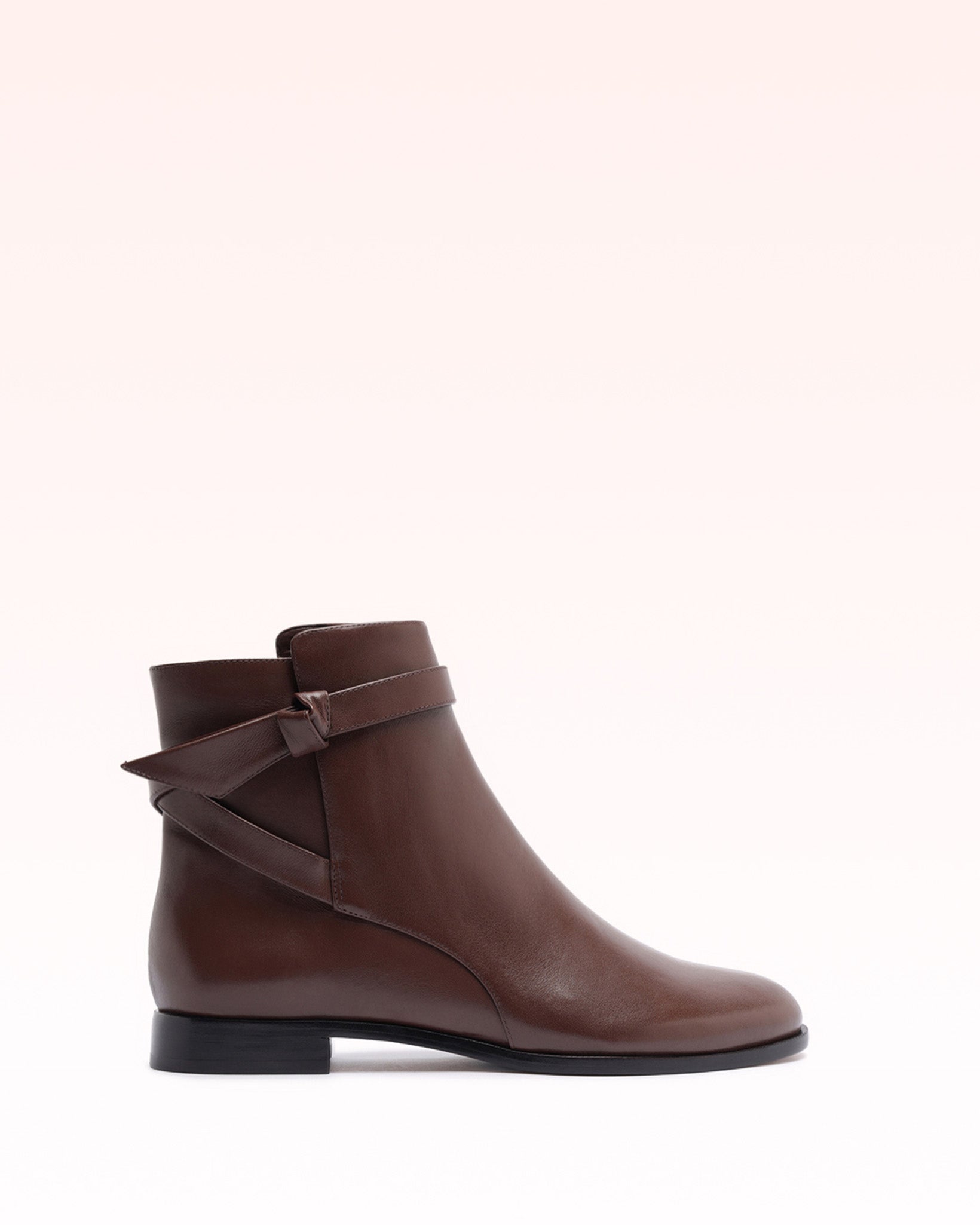 Alexandre Birman Asymmetric Clarita Bootie 15 Brown