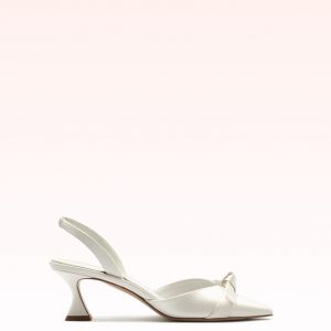 Alexandre Birman Clarita Bell Slingback 60 Bianco