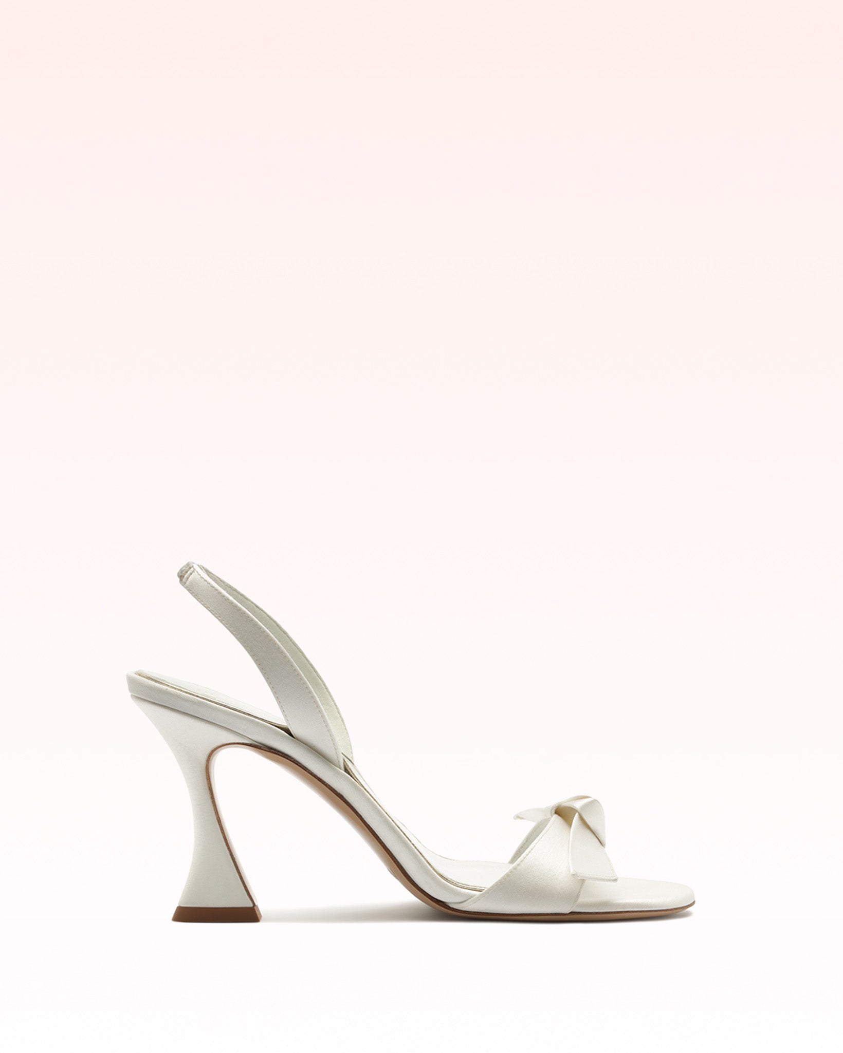 Alexandre Birman Clarita Sling 85 Satin Bianco