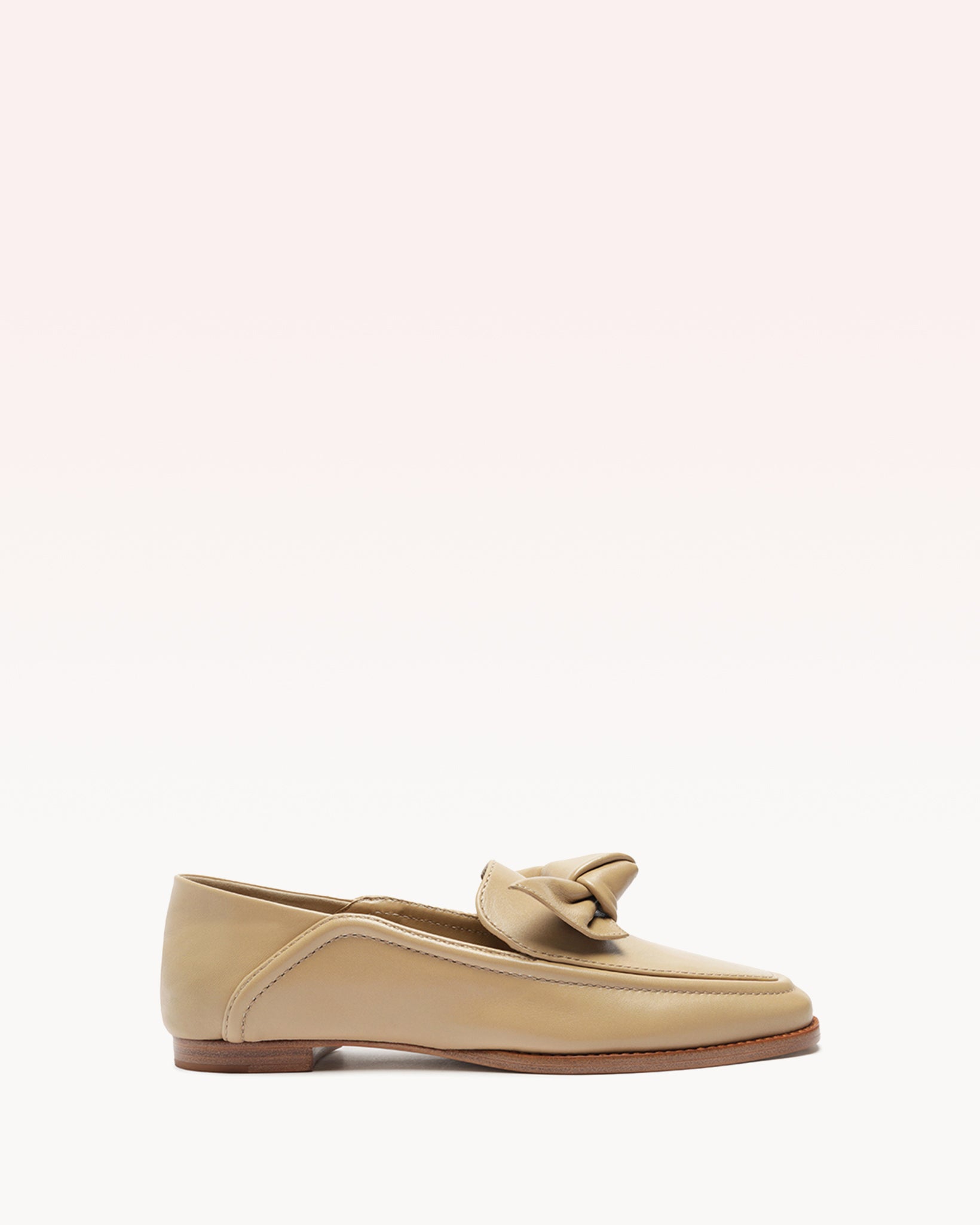 Alexandre Birman Soft Maxi Clarita Loafer Semolina