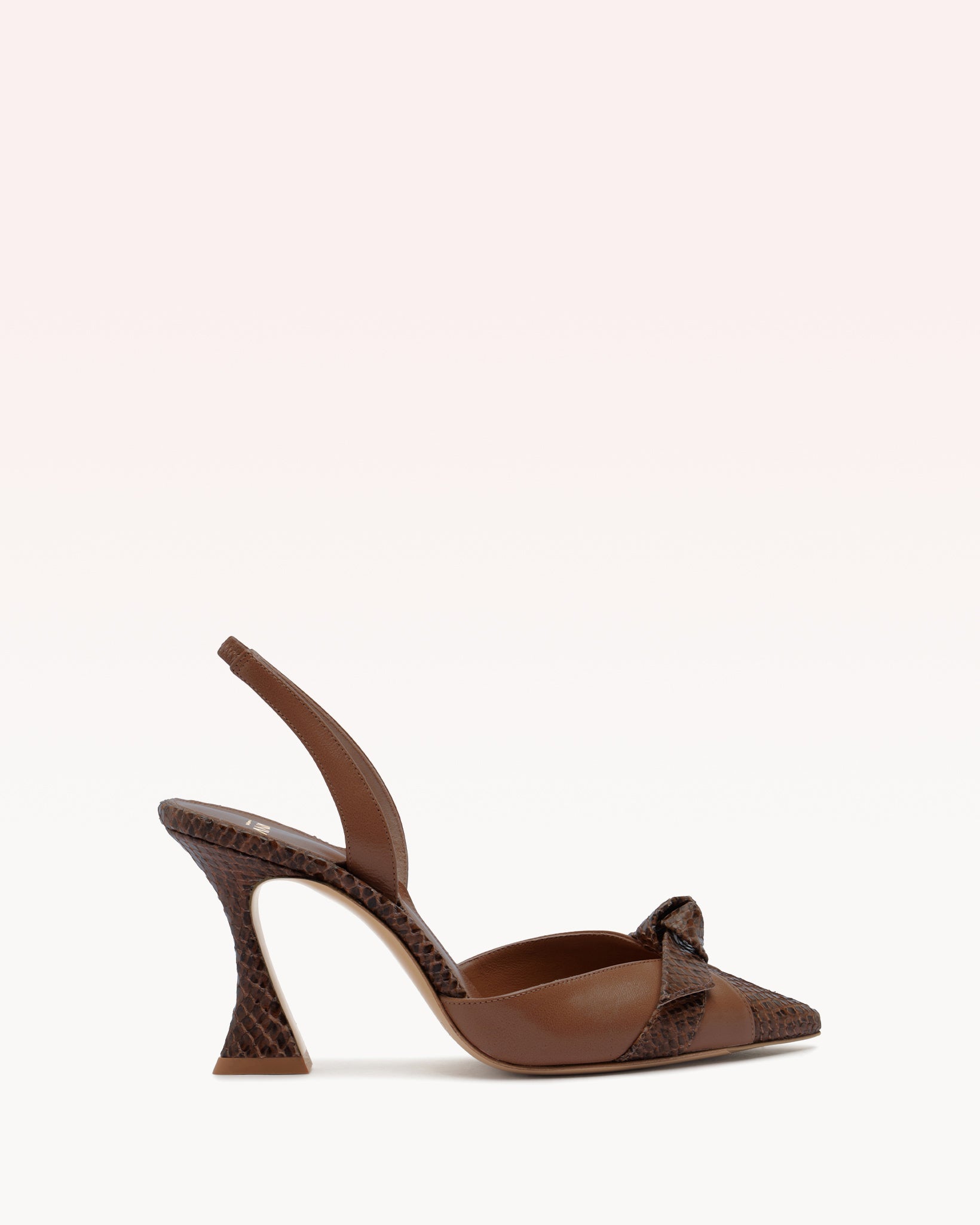 Alexandre Birman Clarita Slingback Cap Toe 85 Espresso