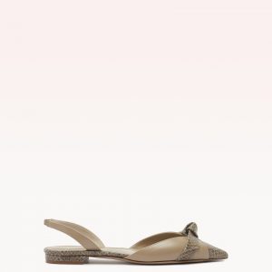 Alexandre Birman Clarita Slingback Cap Toe 15 Semolina