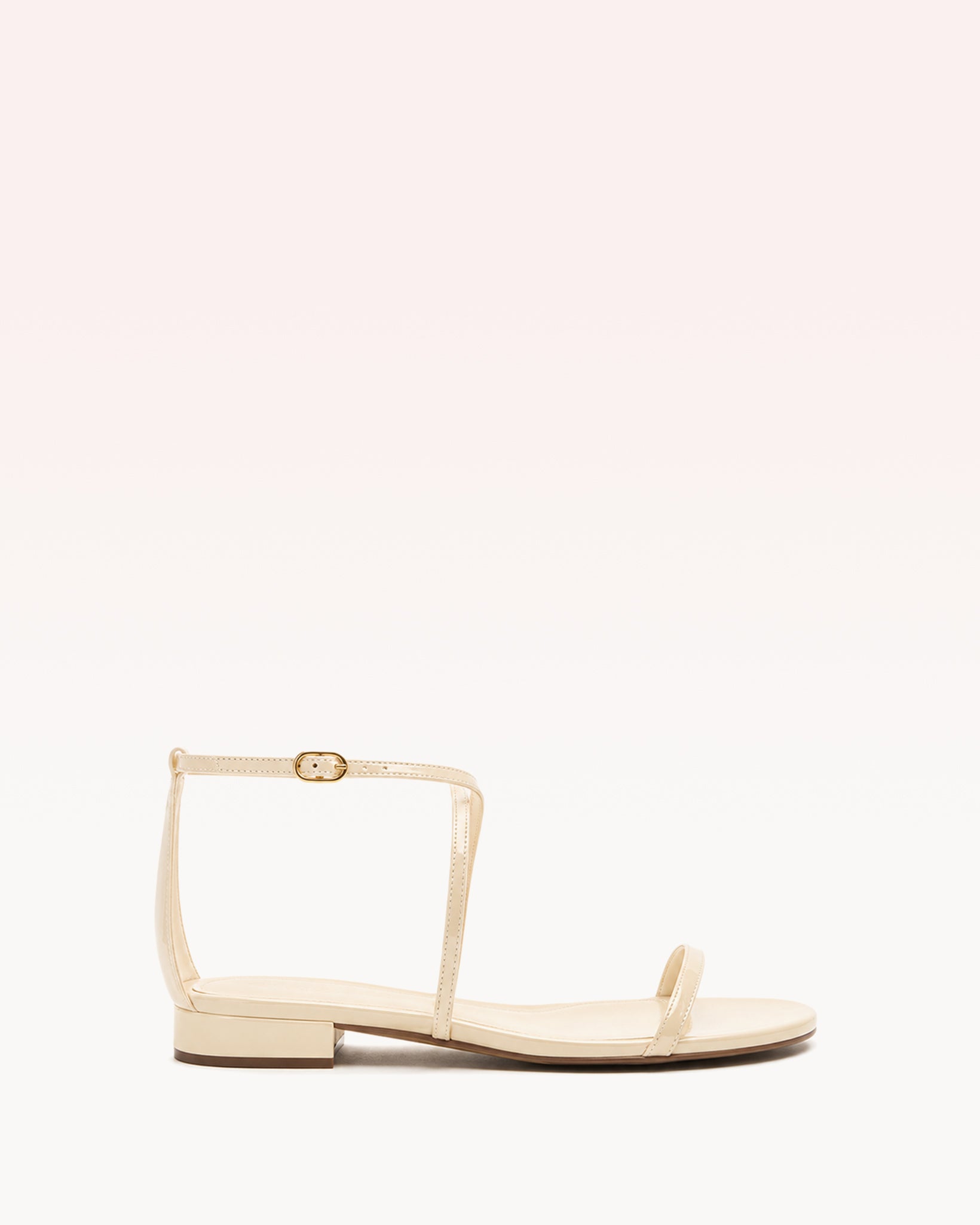Alexandre Birman Cynthia Flat Eggshell