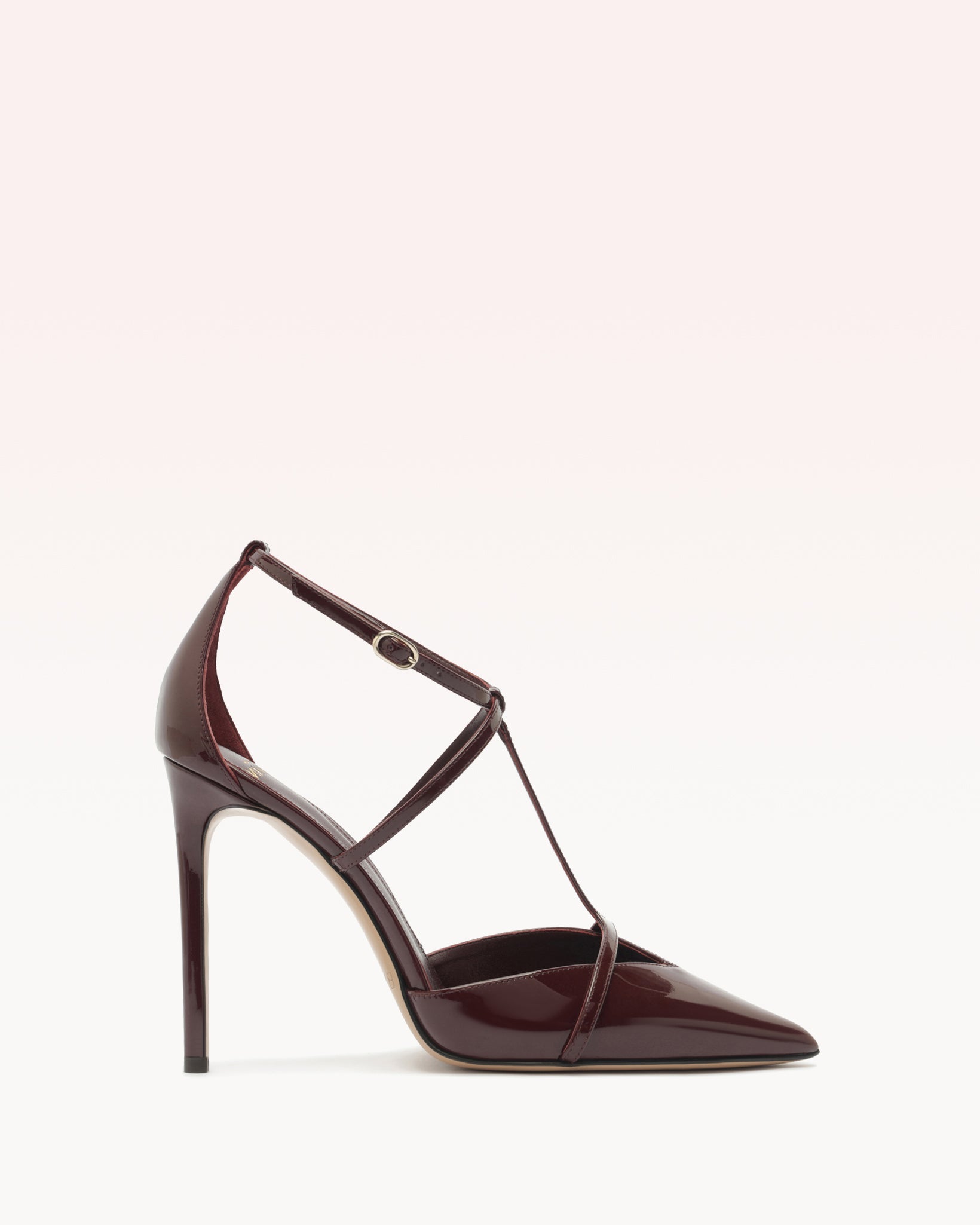 Alexandre Birman Serena Pump 100 Cherry Lacquer