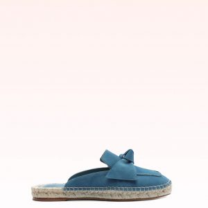 Alexandre Birman Maxi Clarita Mule Espadrille Denim