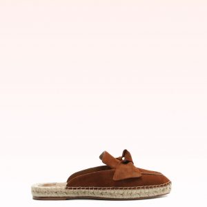 Alexandre Birman Maxi Clarita Mule Espadrille Espresso