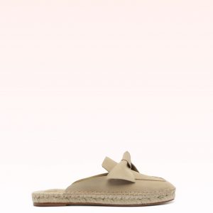 Alexandre Birman Maxi Clarita Mule Espadrille Semolina