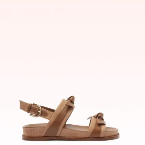 Alexandre Birman Clarita Raffia Sport Sandal Espresso