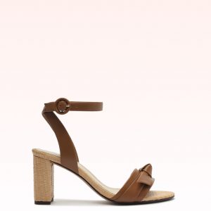 Alexandre Birman Clarita Raffia 75 Espresso