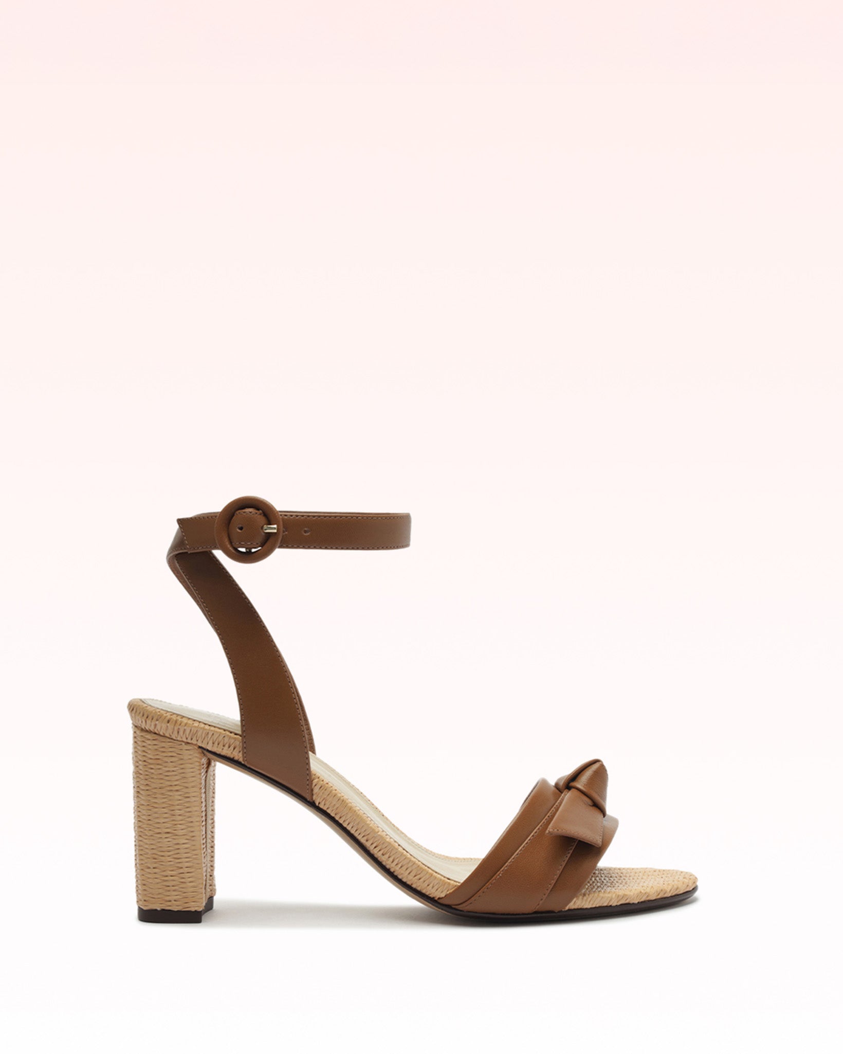 Alexandre Birman Clarita Raffia 75 Espresso