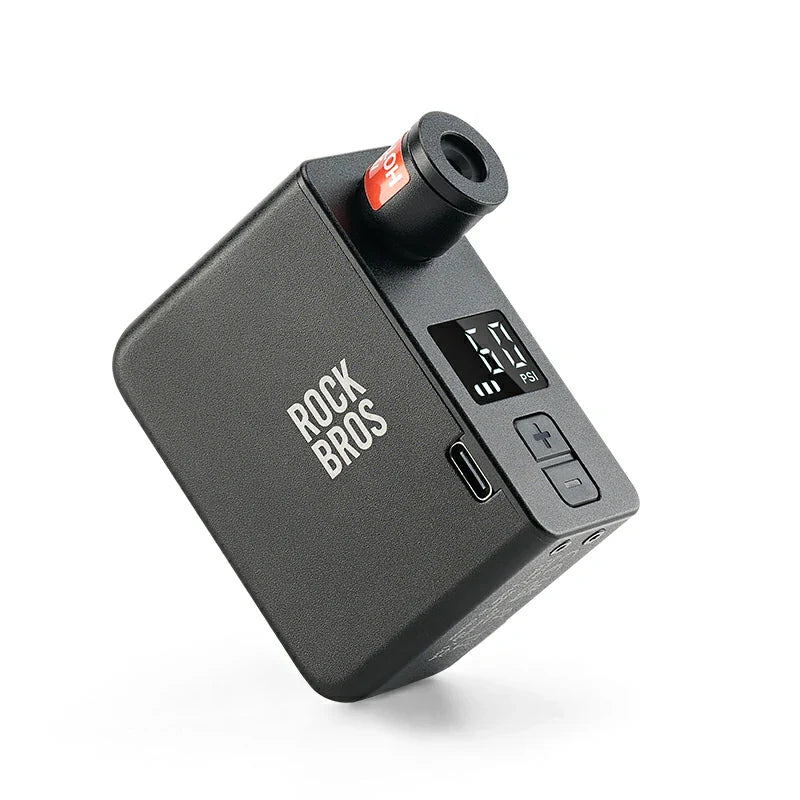 Swagtron Ultra-Compact Electric Bike Pump – 120 PSI, 4.4oz, Fast USB-C Charging