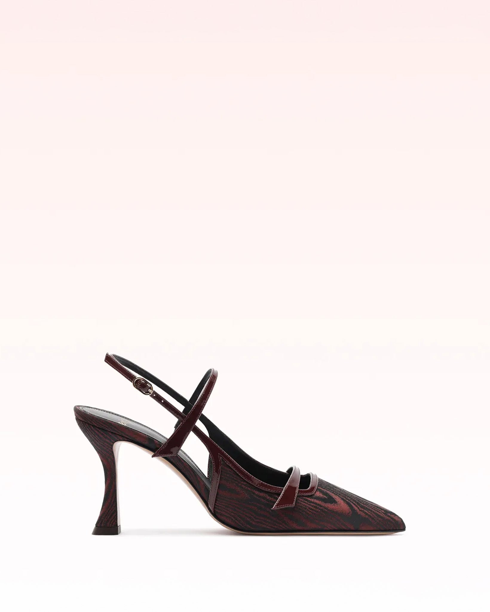 Alexandre Birman Tita Moire 85 Cherry Lacquer